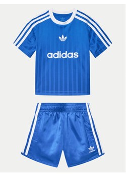 adidas Komplet t-shirt i spodenki Football JC9167 Niebieski Regular Fit ze sklepu MODIVO w kategorii Komplety chłopięce - zdjęcie 178627086