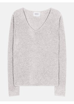 Perfect Cashmere Kaszmirowy sweter &quot;Shannon&quot; w kolorze jasnoszarym ze sklepu Limango Polska w kategorii Swetry damskie - zdjęcie 178631995