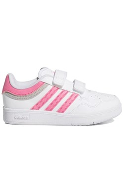 Buty adidas Hoops 4.0 JI0907 - białe ze sklepu streetstyle24.pl w kategorii Buty sportowe dziecięce - zdjęcie 178632859