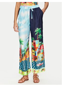 Seafolly Spodnie materiałowe Cuba 55441-PA Kolorowy Relaxed Fit ze sklepu MODIVO w kategorii Spodnie damskie - zdjęcie 178634769