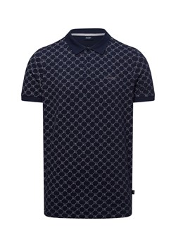 JOOP! Męska koszulka polo Mężczyźni Bawełna granatowy wzorzysty ze sklepu vangraaf w kategorii T-shirty męskie - zdjęcie 178635419