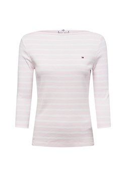 Tommy Hilfiger Damska koszulka o długości 3/4 Kobiety Bawełna różowy w paski ze sklepu vangraaf w kategorii Bluzki damskie - zdjęcie 178635428