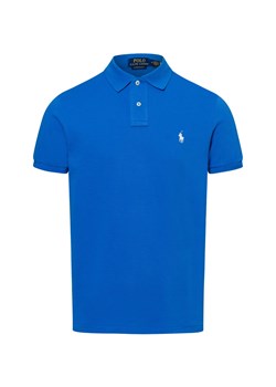 Polo Ralph Lauren Męska koszulka polo Mężczyźni Bawełna granatowy jednolity ze sklepu vangraaf w kategorii T-shirty męskie - zdjęcie 178635468