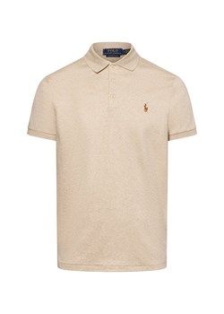 Polo Ralph Lauren Męska koszulka polo Mężczyźni Bawełna beżowy marmurkowy ze sklepu vangraaf w kategorii T-shirty męskie - zdjęcie 178635478