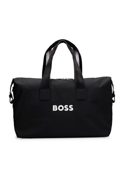 Torba weekendowa BOSS Catch 3.0 Holdall 50511942 Czarny ze sklepu eobuwie.pl w kategorii Torby sportowe - zdjęcie 178639857