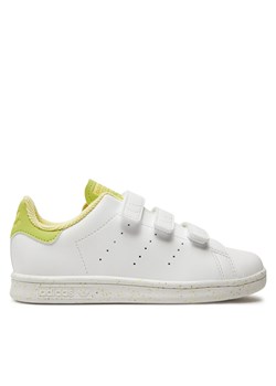 Sneakersy adidas Stan Smith Cf C GW4537 Biały ze sklepu eobuwie.pl w kategorii Buty sportowe dziecięce - zdjęcie 178639866