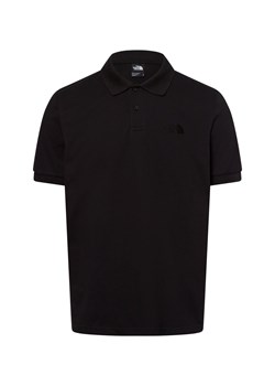 The North Face Męska koszulka polo Mężczyźni Bawełna czarny jednolity ze sklepu vangraaf w kategorii T-shirty męskie - zdjęcie 178641475