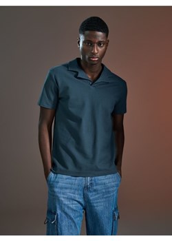 Sinsay - Koszulka polo - niebieski ze sklepu Sinsay w kategorii T-shirty męskie - zdjęcie 178643835