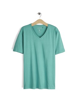 GATE T-shirt basic z bawełny slim fit S ze sklepu gateshop w kategorii T-shirty męskie - zdjęcie 178643997