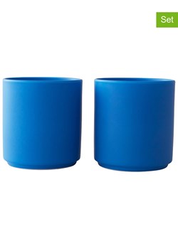 Design Letters Kubki (2 szt.) &quot;The Mute Collection&quot; w kolorze niebieskim - 250 ml ze sklepu Limango Polska w kategorii Dzbanki i zaparzacze - zdjęcie 178644346