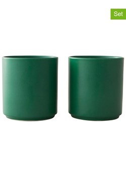 Design Letters Kubki (2 szt.) &quot;The Mute Collection&quot; w kolorze zielonym - 250 ml ze sklepu Limango Polska w kategorii Dzbanki i zaparzacze - zdjęcie 178644348