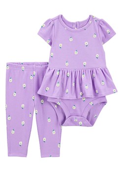 carter&apos;s 2-częściowy zestaw w kolorze fioletowym ze sklepu Limango Polska w kategorii Body niemowlęce - zdjęcie 178644885