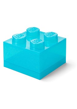LEGO Pojemnik &quot;Brick 4&quot; w kolorze błękitnym - 25 x 18 x 25 cm ze sklepu Limango Polska w kategorii Kosze i pudełka na zabawki - zdjęcie 178644915