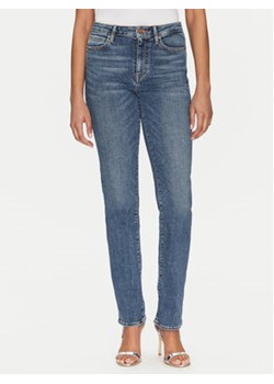 Guess Jeansy WBGA08 D4LT0 Niebieski Straight Fit ze sklepu MODIVO w kategorii Jeansy damskie - zdjęcie 178650457