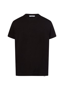 BALR. Koszulka męska - Logo Mężczyźni Bawełna czarny jednolity ze sklepu vangraaf w kategorii T-shirty męskie - zdjęcie 178651465