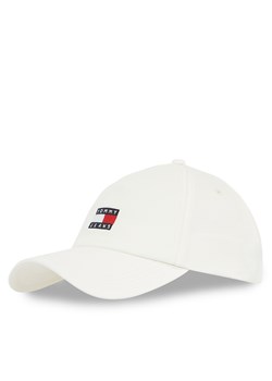 Czapka z daszkiem Tommy Jeans Tjw Heritage Core 5 Panel Cap AW0AW16991 Biały ze sklepu eobuwie.pl w kategorii Czapki z daszkiem damskie - zdjęcie 178653345