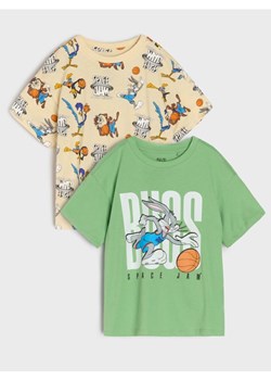 Sinsay - Koszulki 2 pack Space Jam - wielobarwny ze sklepu Sinsay w kategorii T-shirty chłopięce - zdjęcie 178654519