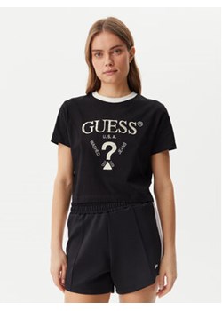 Guess T-Shirt V5GI18 I3Z14 Czarny Regular Fit ze sklepu MODIVO w kategorii Bluzki damskie - zdjęcie 178654859