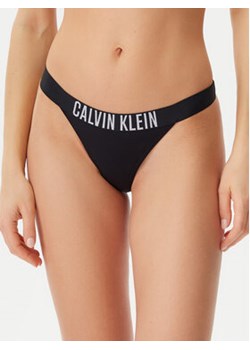 Calvin Klein Swimwear Dół od bikini KW0KW02857 Czarny ze sklepu MODIVO w kategorii Stroje kąpielowe - zdjęcie 178654886