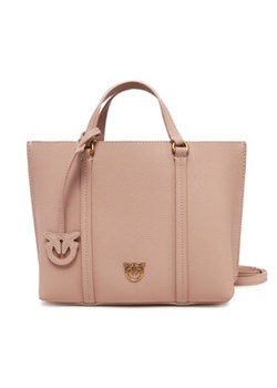 PINKO Torebka Carrie Shopper Classic AI 24-25 PLTT 102833 A1LF Różowy ze sklepu MODIVO w kategorii Torby Shopper bag - zdjęcie 178655708