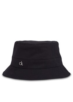 Calvin Klein Kapelusz Monogram Bucket K60K612913 Czarny ze sklepu MODIVO w kategorii Kapelusze damskie - zdjęcie 178655727