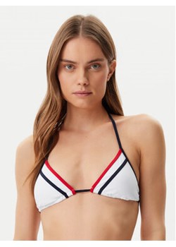 Tommy Hilfiger Góra od bikini UW0UW05810 Biały ze sklepu MODIVO w kategorii Stroje kąpielowe - zdjęcie 178655806