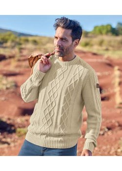 Sweter z plecionej dzianiny Country Man ze sklepu Atlas For Men w kategorii Swetry męskie - zdjęcie 178656696