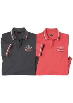 Zestaw 2 koszulek polo z piki ze sklepu Atlas For Men w kategorii T-shirty męskie - zdjęcie 178656735