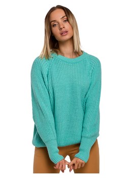 made of emotion Sweter w kolorze turkusowym ze sklepu Limango Polska w kategorii Swetry damskie - zdjęcie 178657295