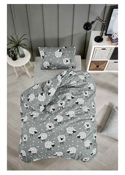 Colourful Cotton Komplet pościeli &quot;Lamb&quot; w kolorze czarno-szaro-białym ze sklepu Limango Polska w kategorii Pościele - zdjęcie 178657405