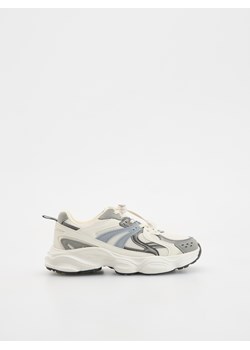 Reserved - Sportowe sneakersy - złamana biel ze sklepu Reserved w kategorii Buty sportowe dziecięce - zdjęcie 178658599