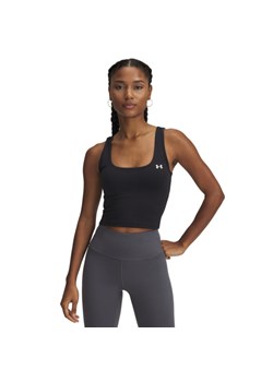Damski top treningowy Under Armour Motion Tank Emea - czarny ze sklepu Sportstylestory.com w kategorii Bluzki damskie - zdjęcie 178661439