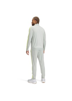 Męski dres komplet treningowy Under Armour UA Rival Knit Track Suit - zielony ze sklepu Sportstylestory.com w kategorii Bluzy męskie - zdjęcie 178661447