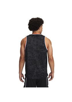Męski top do koszykówki Under Armour Zone Pro Mesh Tank Printed - czarny ze sklepu Sportstylestory.com w kategorii T-shirty męskie - zdjęcie 178661468