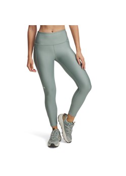 Damskie legginsy treningowe Under Armour Tech Hi Ankle Leg - zielone ze sklepu Sportstylestory.com w kategorii Spodnie damskie - zdjęcie 178661525