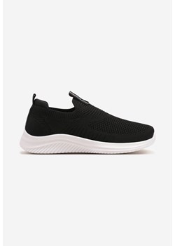 Czarne Wsuwane Buty Sportowe Sneakersy z Siateczki na Piankowej Podeszwie Eldriva ze sklepu born2be.pl w kategorii Buty sportowe dziecięce - zdjęcie 178662406