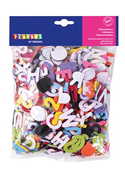 Playbox Naklejki filcowe (500 szt.) ze sklepu Limango Polska w kategorii Zabawki - zdjęcie 178664038