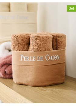Soft by Perle de Coton Ręczniki (6 szt.) w kolorze karmelowym dla gości ze sklepu Limango Polska w kategorii Ręczniki - zdjęcie 178665646