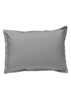 Soft by Perle de Coton Perkalowa poszewka w kolorze szarym na poduszkę ze sklepu Limango Polska w kategorii Poduszki dekoracyjne - zdjęcie 178665659