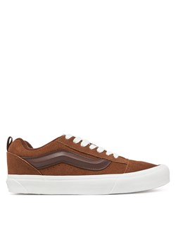 Tenisówki Vans Knu Skool VN000D6CDFM1 Brązowy ze sklepu eobuwie.pl w kategorii Trampki męskie - zdjęcie 178666458