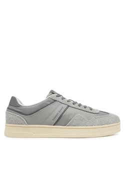 Sneakersy Tommy Jeans The Greenwich Mix Media EM0EM01606 Szary ze sklepu eobuwie.pl w kategorii Buty sportowe męskie - zdjęcie 178666515