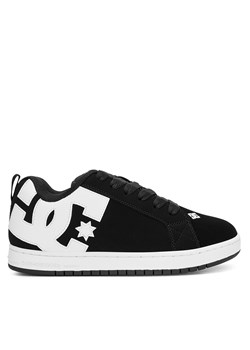 Sneakersy DC COURT GRAFFIK 300529-001 Czarny ze sklepu eobuwie.pl w kategorii Buty sportowe męskie - zdjęcie 178666545