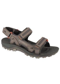 Sandały Merrell Huntington Sport Convert Sandal J036873 brązowe ze sklepu ButyModne.pl w kategorii Sandały męskie - zdjęcie 178668128