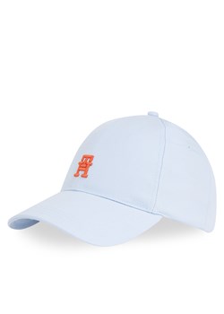 Czapka z daszkiem Tommy Hilfiger Th Imd Color 6 Panel Cap AM0AM13542 Błękitny ze sklepu eobuwie.pl w kategorii Czapki z daszkiem męskie - zdjęcie 178669725