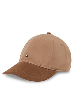 Czapka z daszkiem Tommy Hilfiger Th Flag Herringbone 6 Panel Cap AM0AM13385 Brązowy ze sklepu eobuwie.pl w kategorii Czapki z daszkiem męskie - zdjęcie 178669776