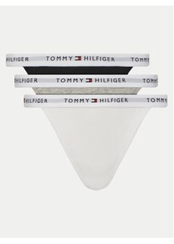 Tommy Hilfiger Komplet 3 par stringów UW0UW05757 Kolorowy ze sklepu MODIVO w kategorii Majtki damskie - zdjęcie 178670668