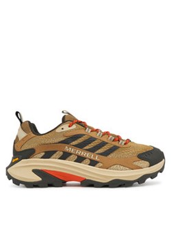 Merrell Trekkingi Moab Speed 2 J037529 Brązowy ze sklepu MODIVO w kategorii Buty trekkingowe męskie - zdjęcie 178671577