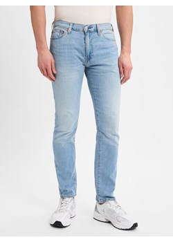 Levi's Dżinsy z zawartością lnu Slim - 511™ Mężczyźni Bawełna bielony jednolity ze sklepu vangraaf w kategorii Jeansy męskie - zdjęcie 178672925