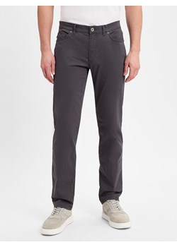 BRAX Brax - Chino - Cadiz Mężczyźni Bawełna szary jednolity - id: 748846-0007-03830 - marki BRAX - 178672939 BRAX Brax - Chino - Cadiz Mężczyźni Bawełna szary jednolity ze sklepu vangraaf w kategorii Spodnie męskie - zdjęcie 178672939