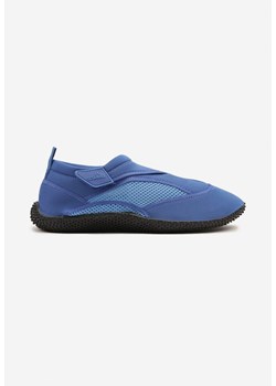 Niebieskie Buty Sportowe z Elastyczną Cholewką do Wody Nimiliara ze sklepu born2be.pl w kategorii Buty sportowe męskie - zdjęcie 178675007